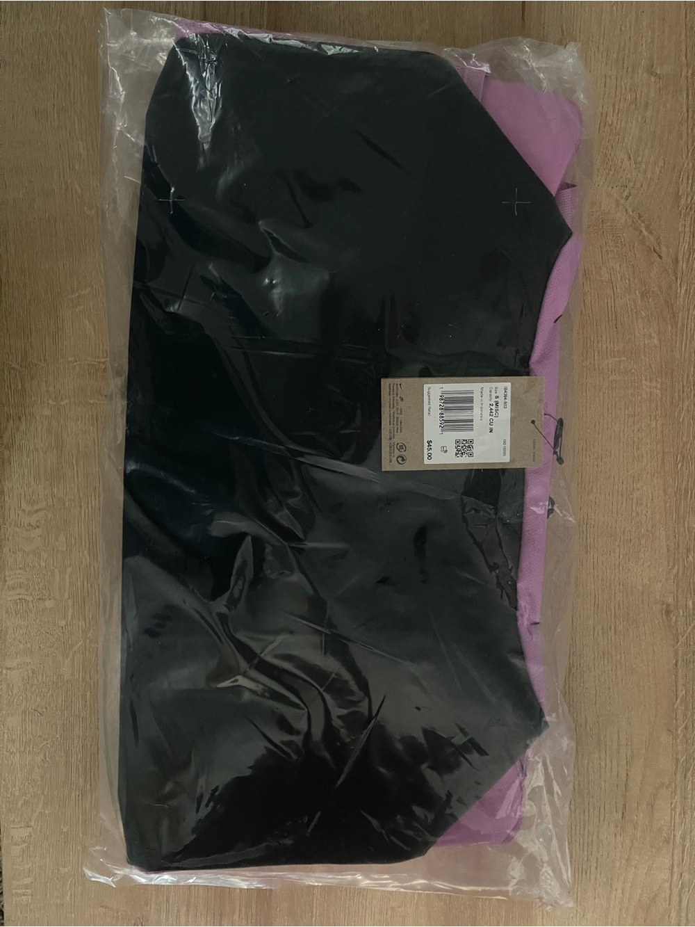 Nike Pink and Black Gym Duffel Bag - Picture 2 of 4